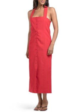 endless rose crossed halter neck tiered maxi dress endless rose Crossed Halter Neck Tiered Maxi Dress